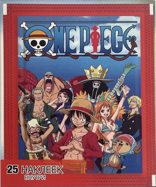 Наклейки Panini One Piece