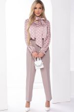 Блуза "Тина" (пудра) Б8098 LT Collection