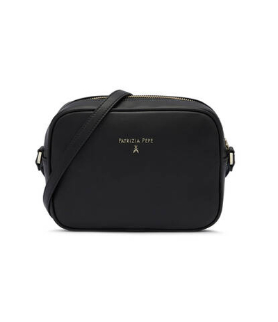 Кожаная сумка через плечо Patrizia Pepe - черный(8B8985 E043)