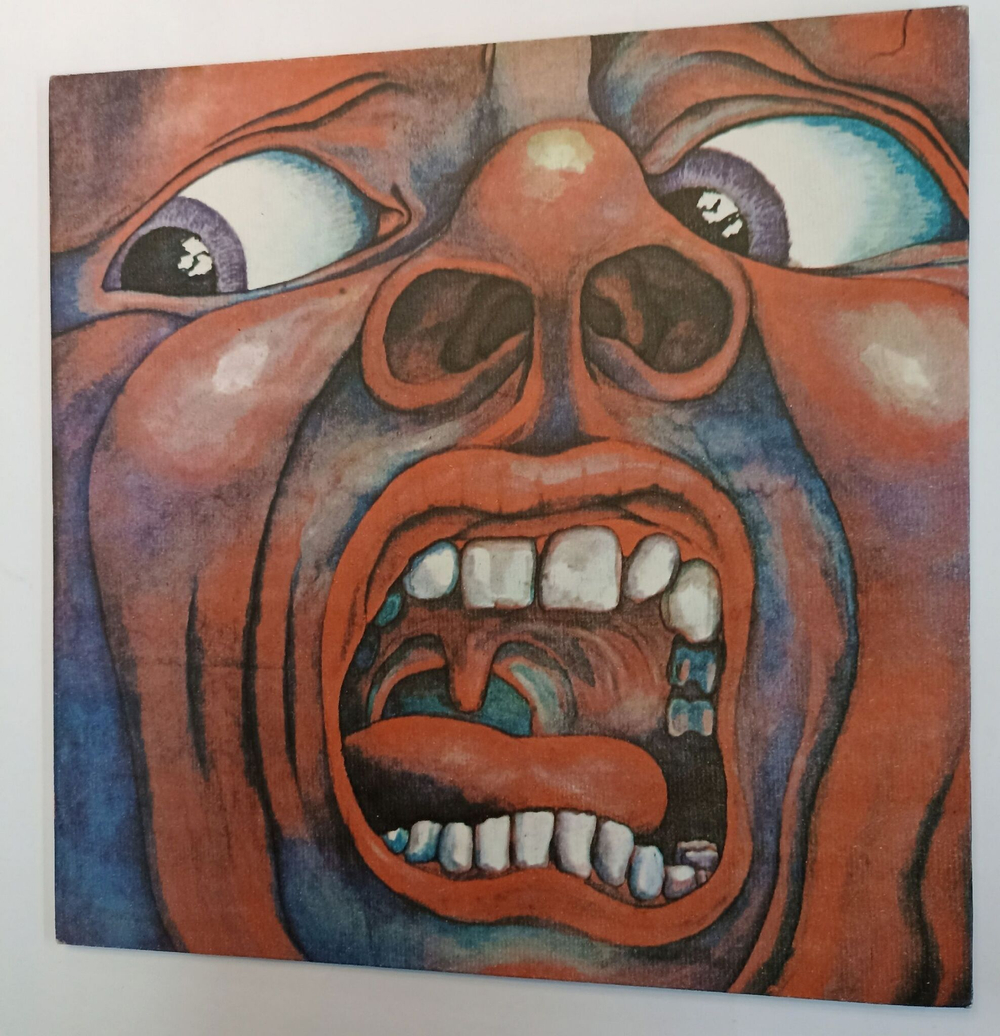 Винтажная виниловая пластинка King Crimson In The Court Of The Crimson King (An Observation By King Crimson) no OBI (Japan 1971)