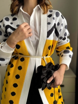 Кардиган с планкой