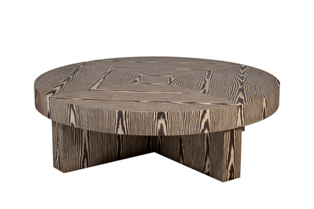 Стол журнальный Garda Decor Garda Decor Зебрано (Zebrano) d140*42 см