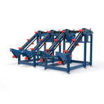 Разделитель бревен и поштучная выдача бревен