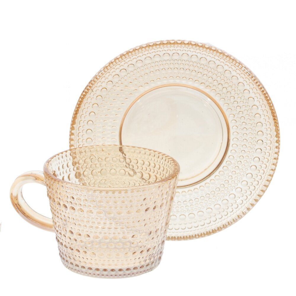 GAEM Набор из 6-ти чашек с блюдцами, 155 мл, L12,5 W12,5 H6 см