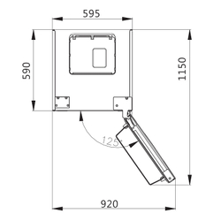 Холодильник Korting KNFC 62029 GN