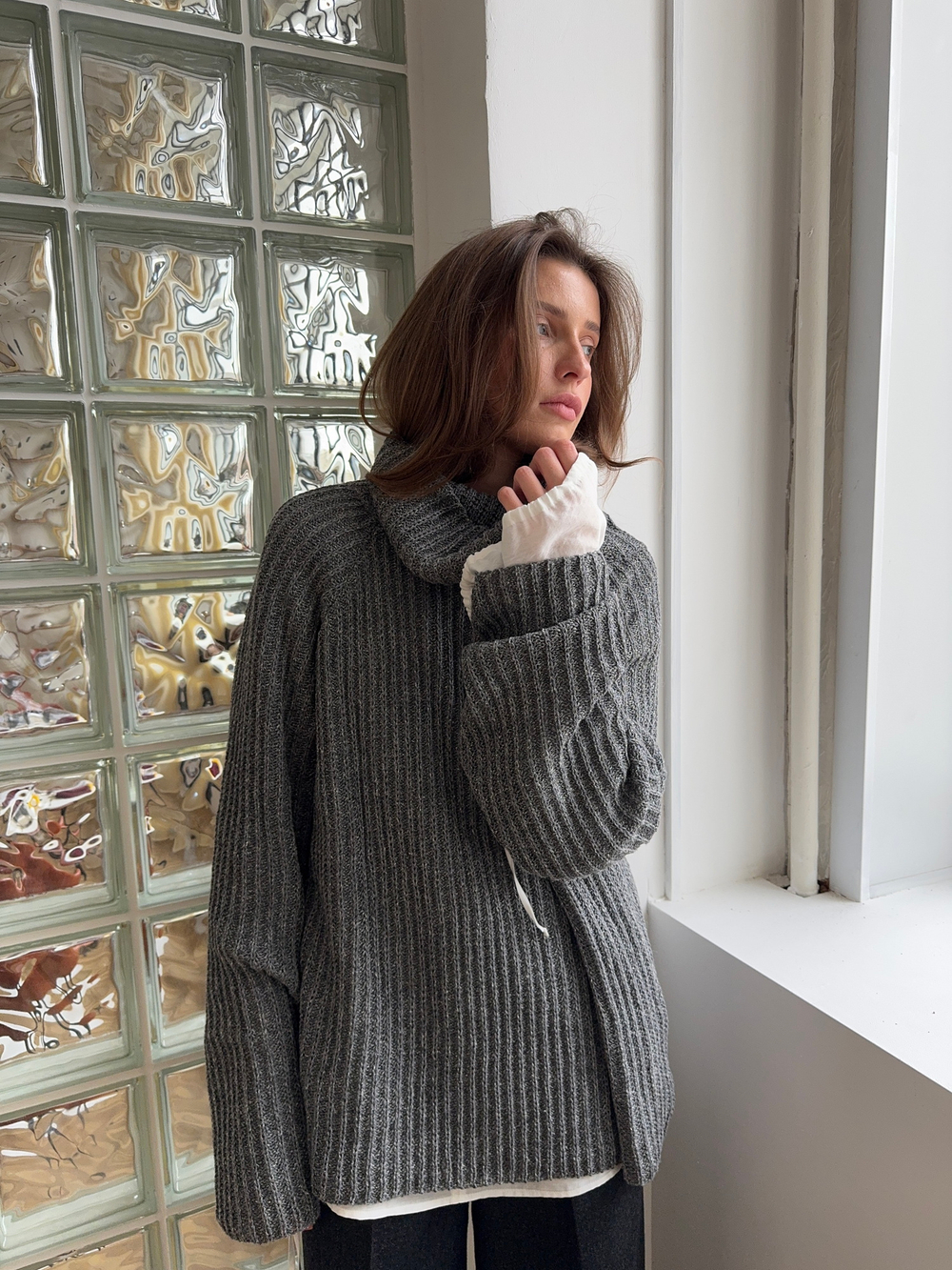 джемпер ARTISTE мышиный серый