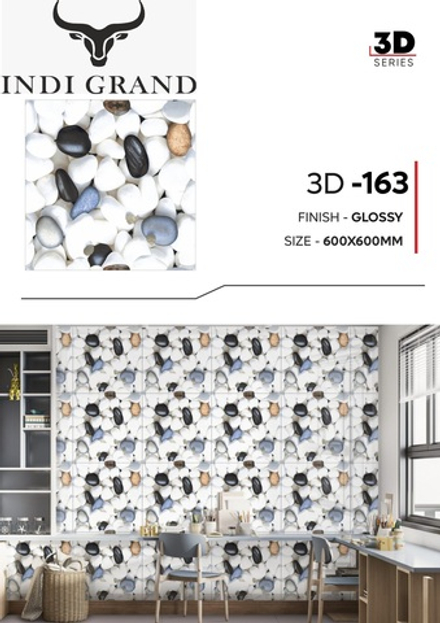 Керамогранит 3D 60х60 glossy - 163