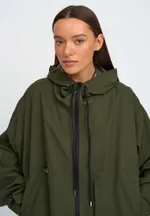 Плащ Kefirmaykifer оверсайз хаки