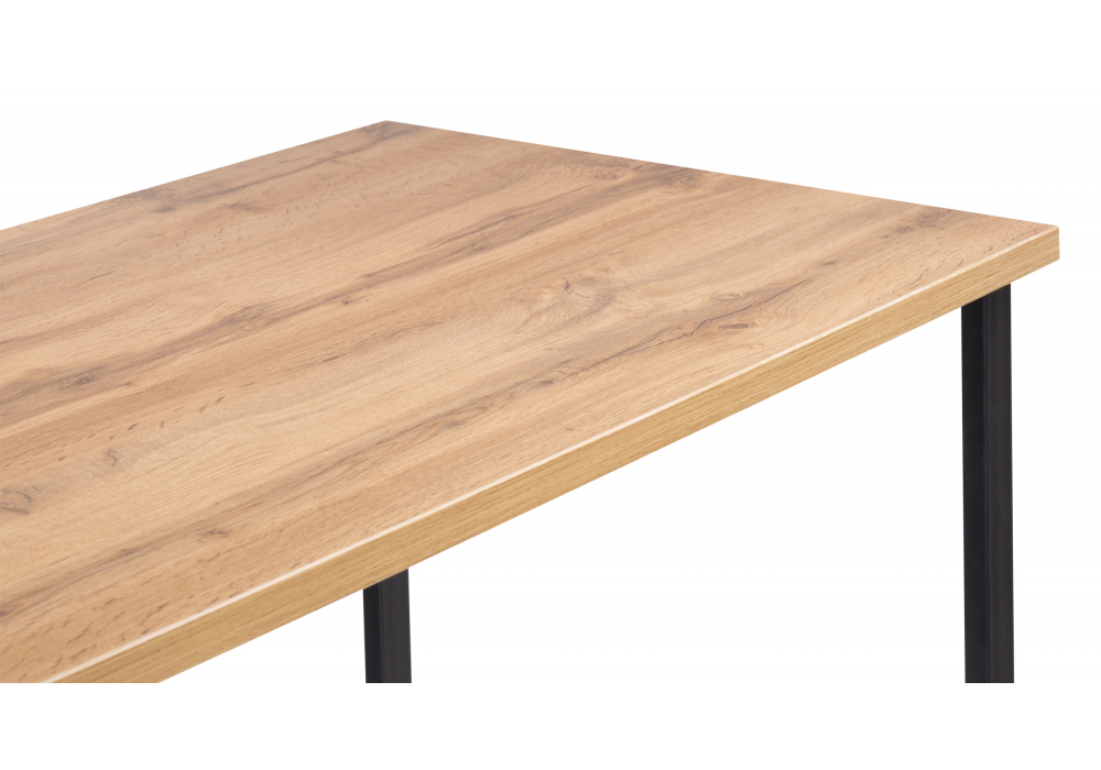 Обеденный стол Woodville Дилан Лофт 120х60х110 дуб вотан