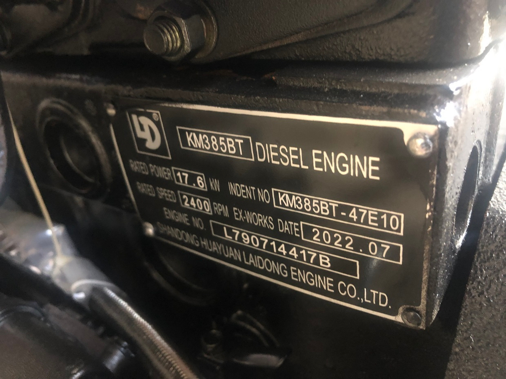 Двигатель дизельный КМ385BТ — 47E10 DongFeng 244 под 2х дисковую корзину сцепления)