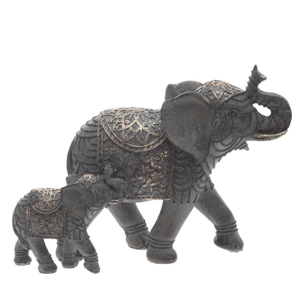 GAEM Фигурка декоративная "Слоны", L26 W10,5 H18,5 см