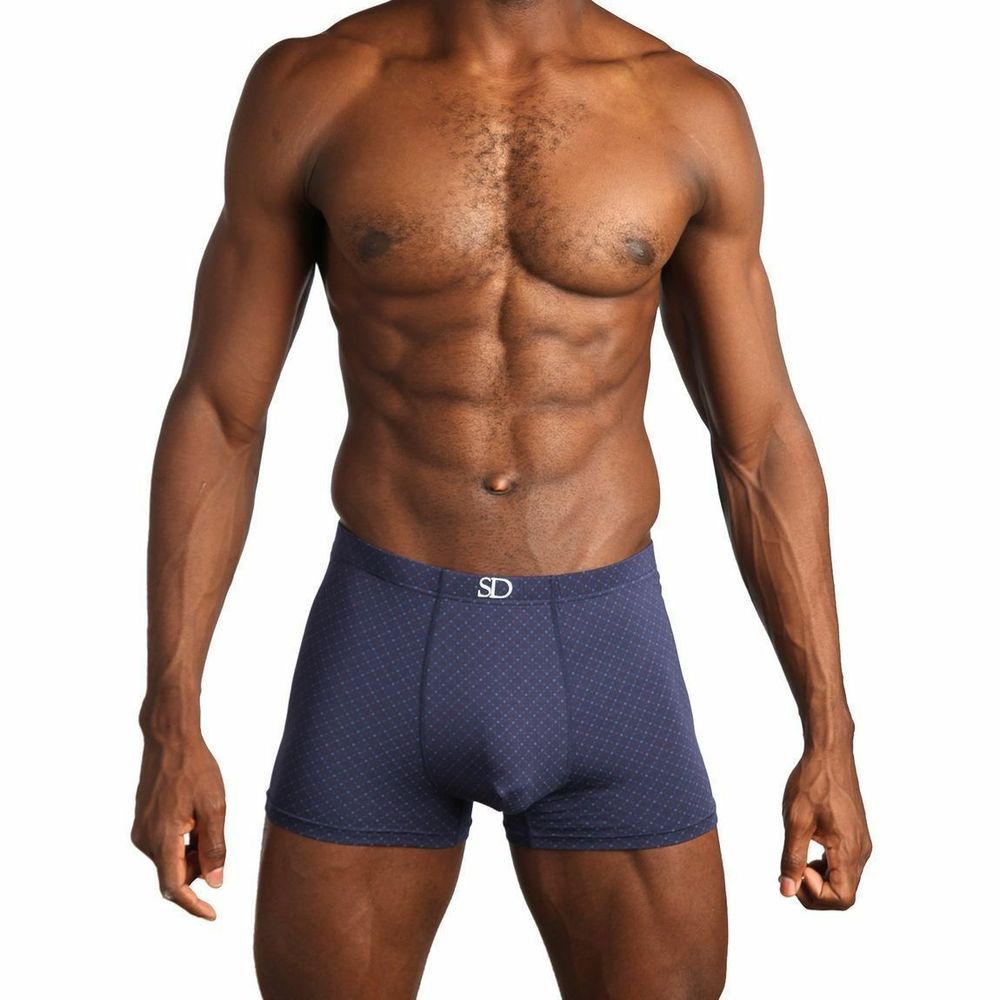 Мужские трусы боксеры синие Sergio Dallini SG2954-2