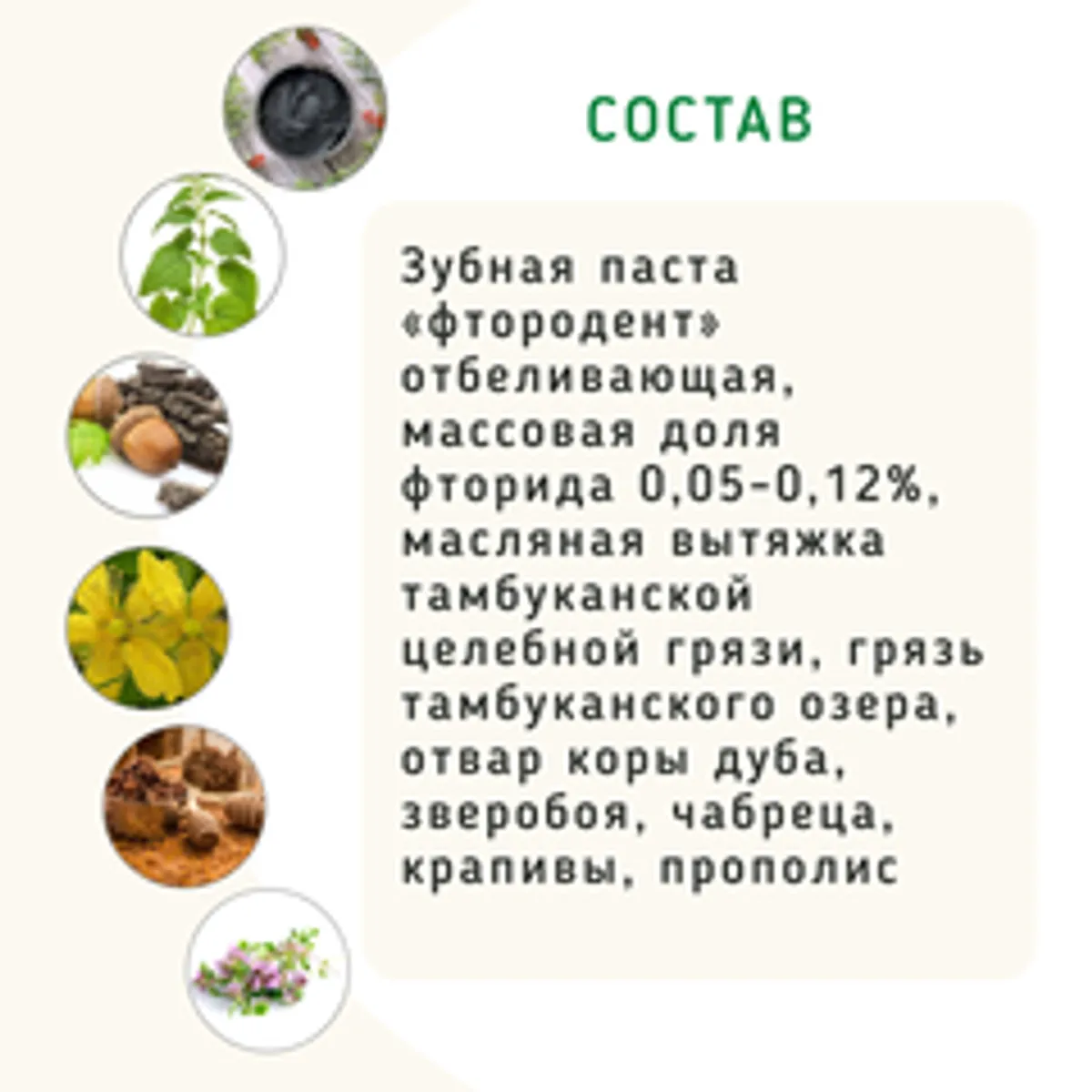 Паста зубная с лечебными травами черная/50 мл