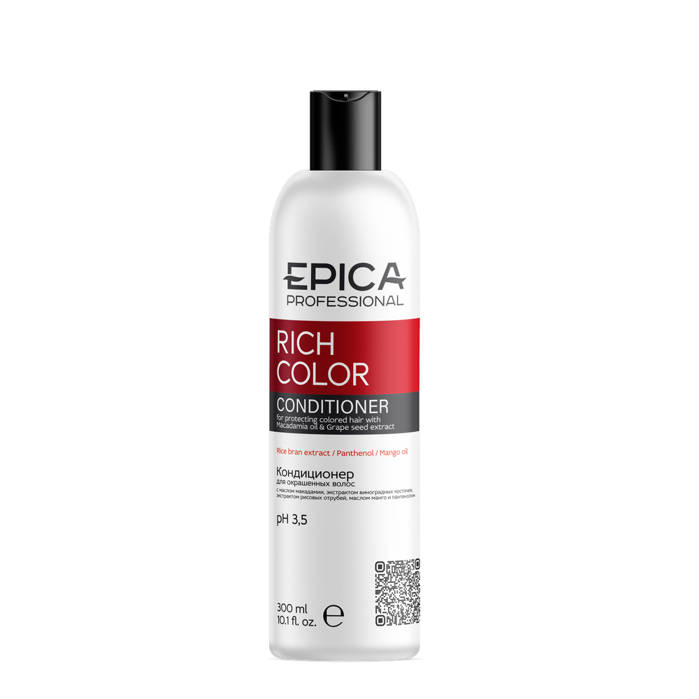 Кондиционер EPICA Professional Rich Color для окрашенных волос 300мл