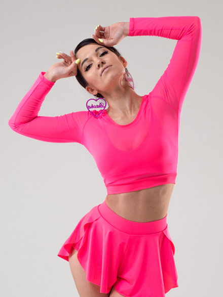 Лонгслив Shadow, Розовый