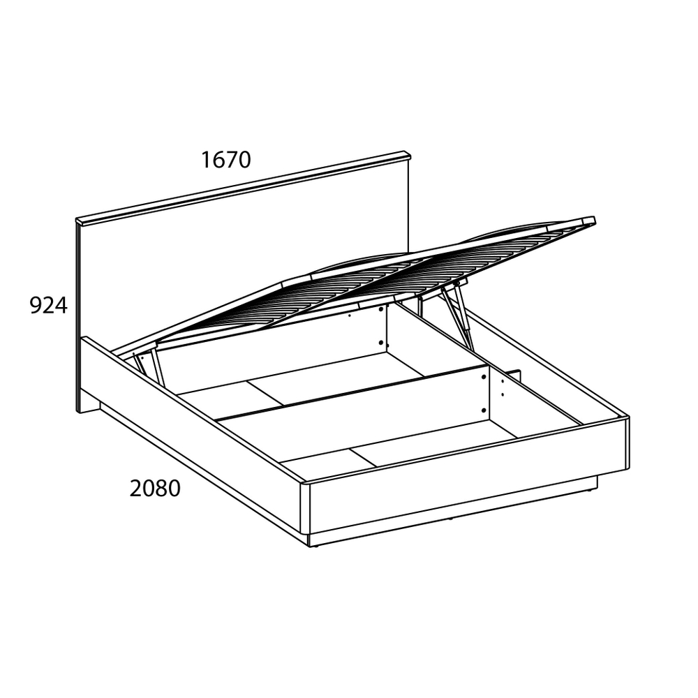 Кровать с подъемником