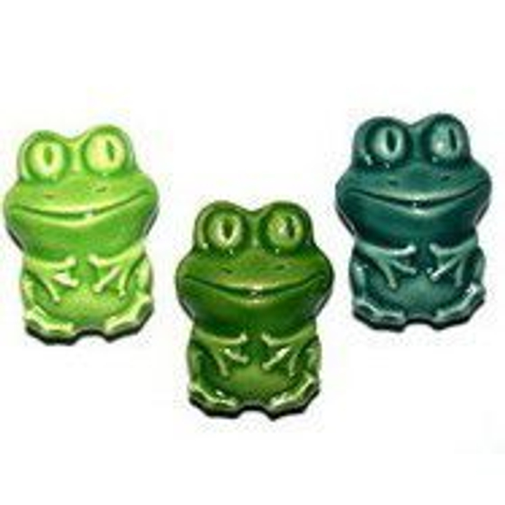 Аромакулон Лягушка, керамический со шнурком, цвет микс