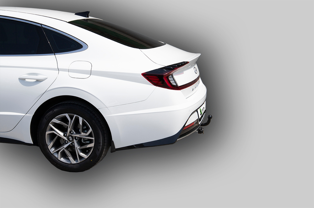 Фаркоп(прицепное) Лидер-Плюс для HYUNDAI SONATA VIII (DN8) 2019- (паспорт и сертификат в комплекте)(без электрики)H234-A
