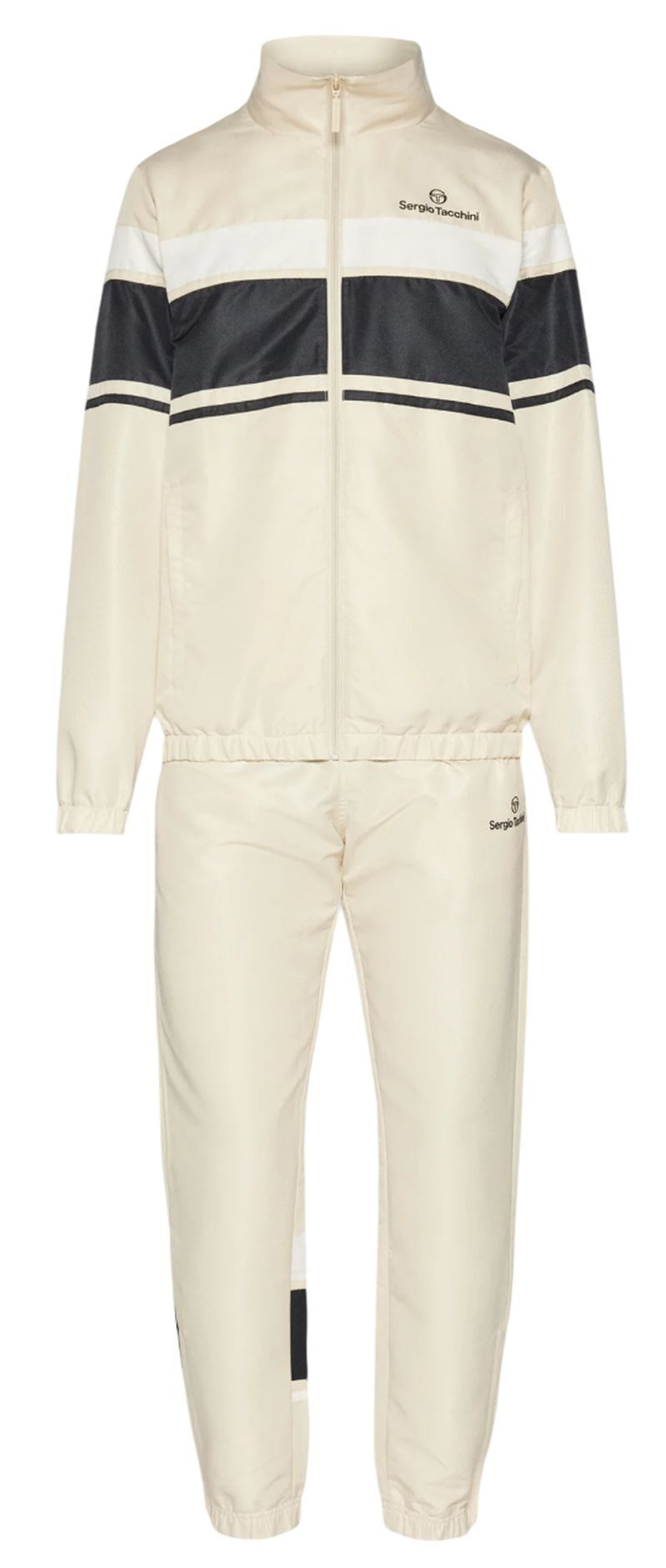 Теннисный костюм Sergio Tacchini Arpa - washed cream/black