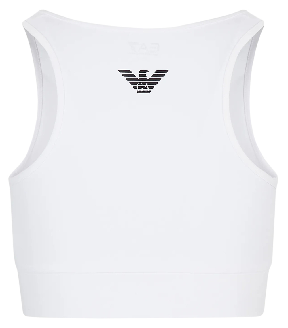 ТОП теннисный EA7 Woman Jersey Sport Bra - white