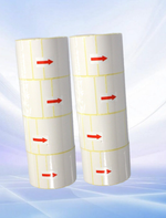 Самоклеящиеся термоэтикетки ТОП 58x60 мм 32 рулона по 500 шт.