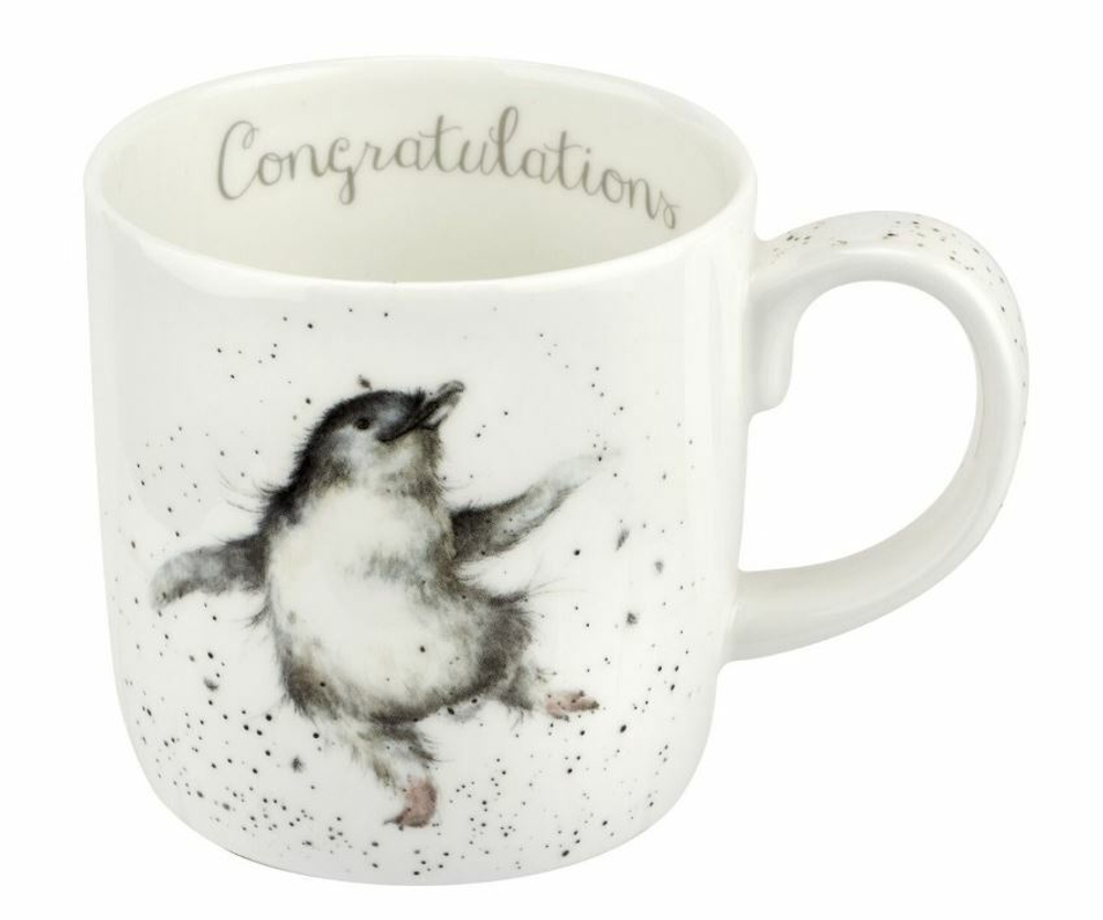 Royal Worcester - Wrendale Designs 400мл Поздравляем Большая кружка / артикул   MMRR4020-XD  / GTIN 749151743496