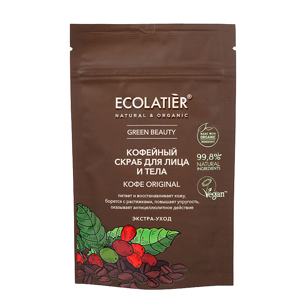 ECOLATIER Кофейный скраб Кофе Original 40г