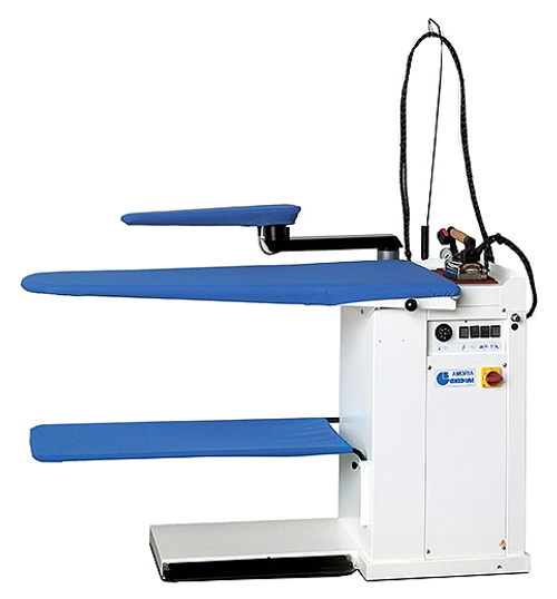 Гладильный стол Ghidini Ambria (парогенератор, рукав, освещение, рельсы)