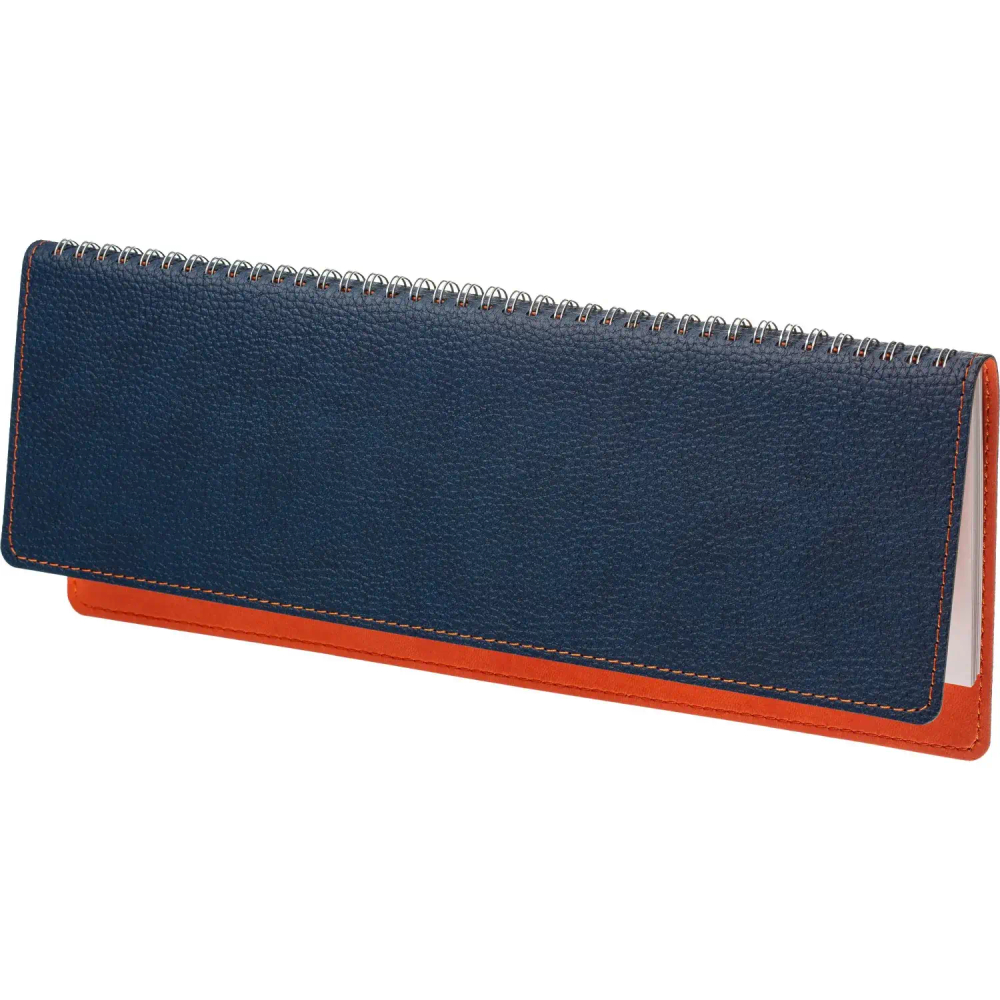 Планинг недатированный син+оран,оран.прострочка,340x130мм,57л АТТАСНЕ Bizon