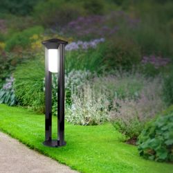 Садово-парковый светильник ЭРА ФТУ 01-20-004 Арка напольный черный IP54 Е27 max20Вт h800мм | Садово-парковые светильники