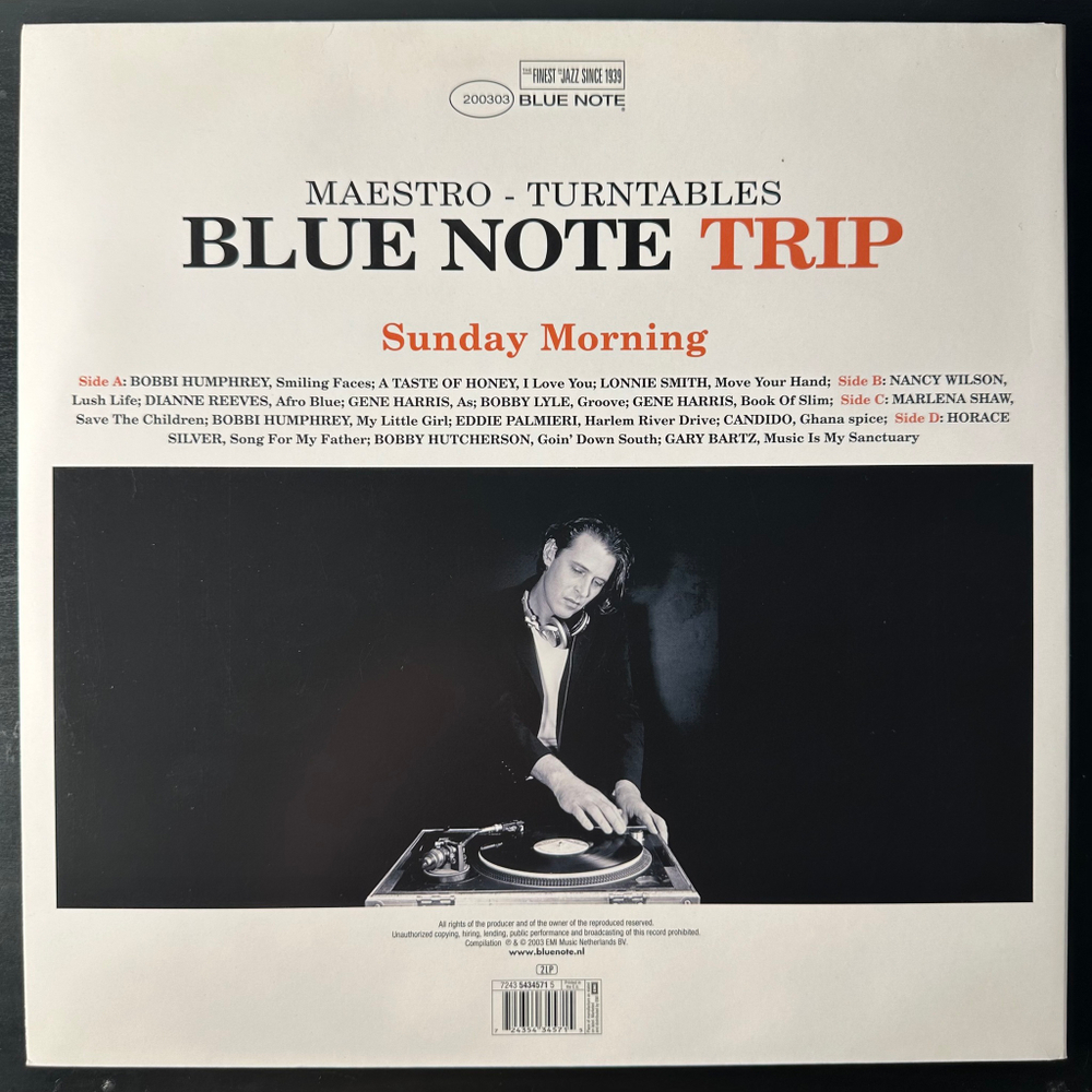 Blue Note Trip - Sunday Morning 2LP (Европа 2003г.)