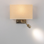 Citilux Декарт CL704303 Бра с бежевым абажуром и диммером