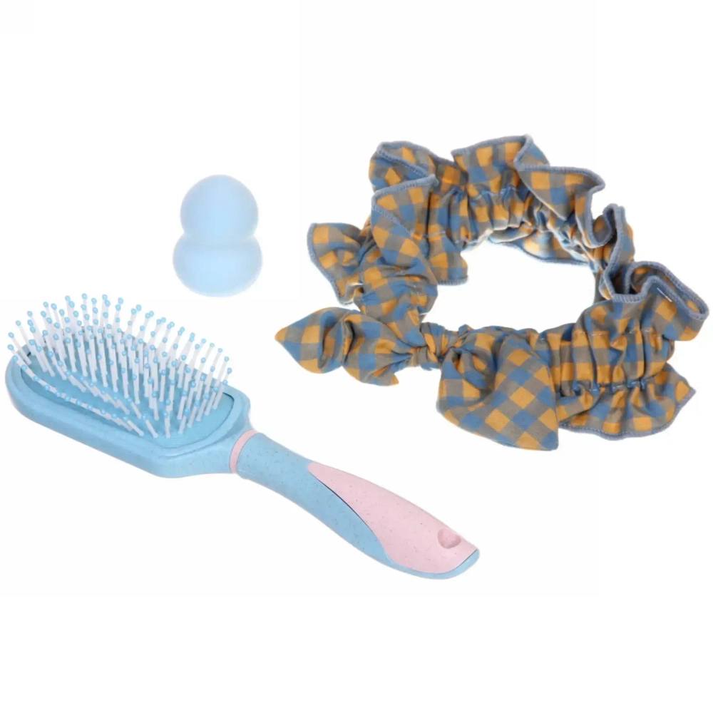 Набор косметический с повязкой и спонжем»Beauty Home», цвет микс, 13,5*25*4см