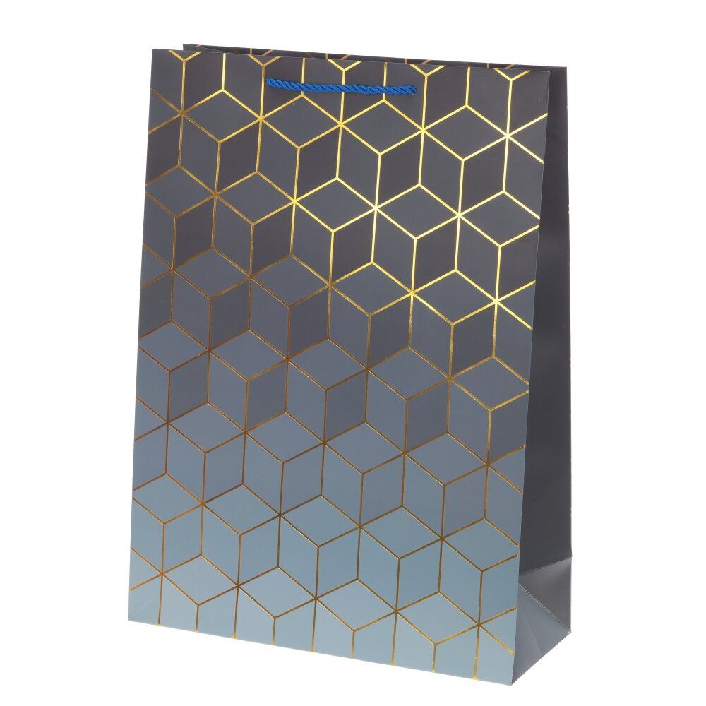 GAEM Пакет подарочный (бумага 210г/м2, блок микс 12шт), L30 W12 H41,5 см, 4в.