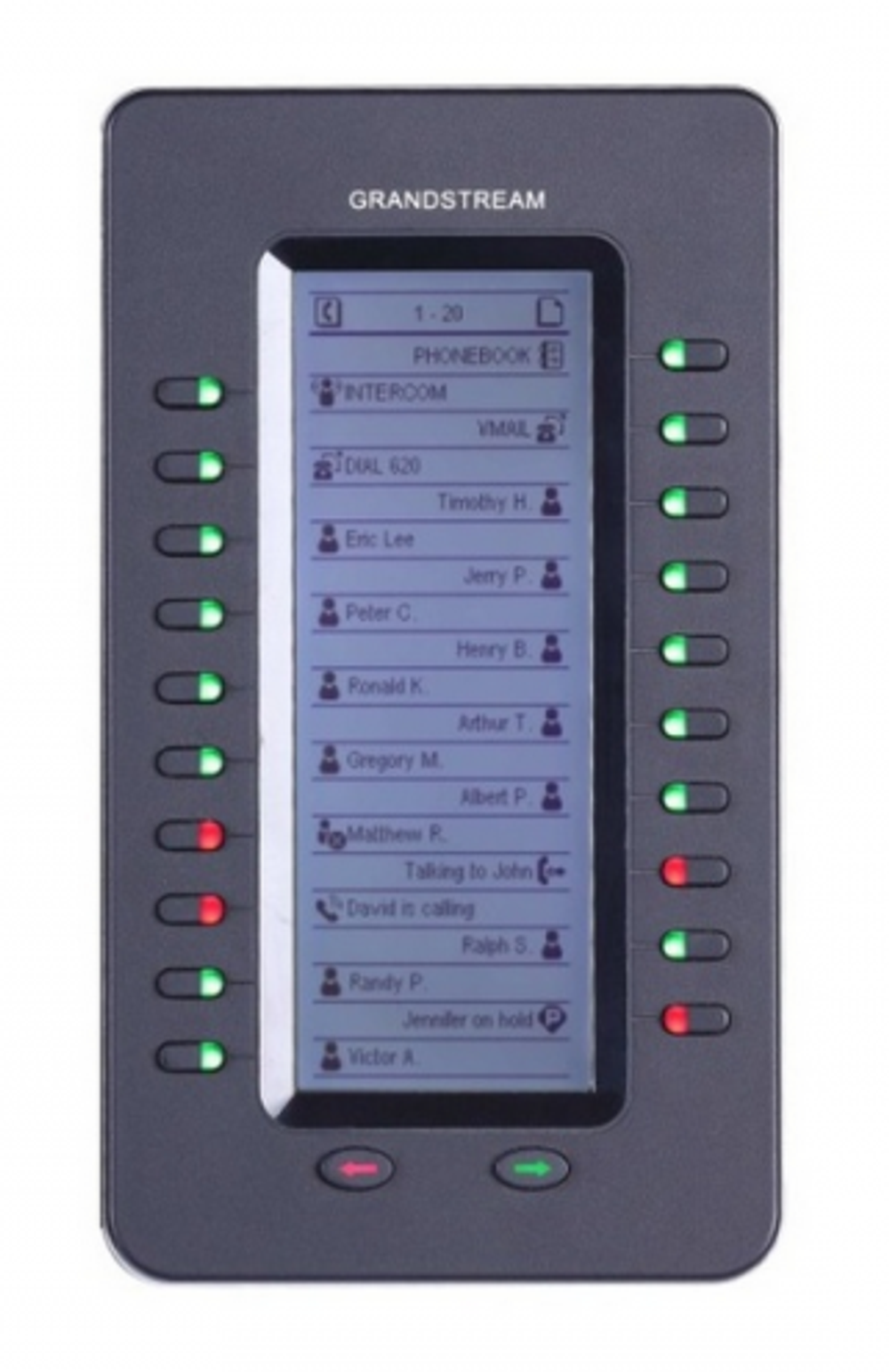 Панель  Grandstream GXP-2200EXT