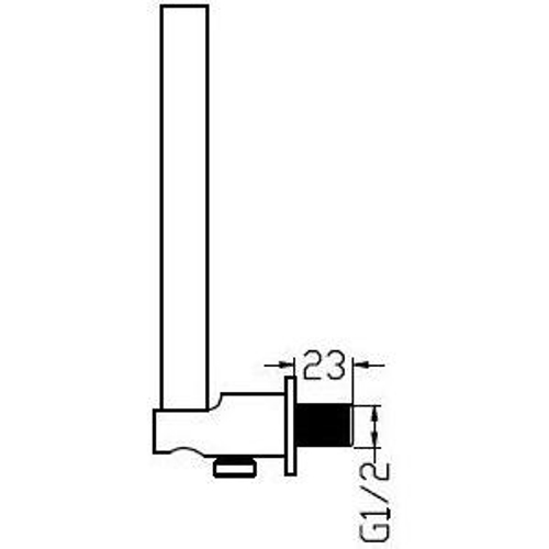 Ручной душ Boheme Uno 422-2-MG Matt Gold