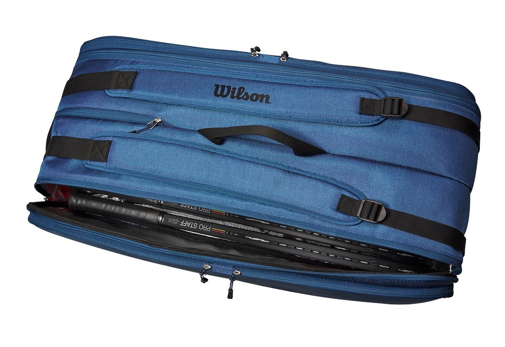 Сумка теннисная Wilson Ultra Tour 12 PK Bag - небесный