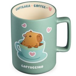 КРУЖКА LEFARD "CAPYBARA+COFFEE" 400МЛ