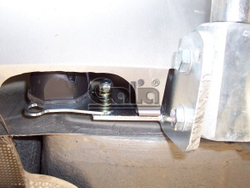 Фаркоп оцинкованный Galia S081A для Skoda Fabia хетчбек 2000-2007, 2007-2014(паспорт и сертификат в комплекте)(без электрики)