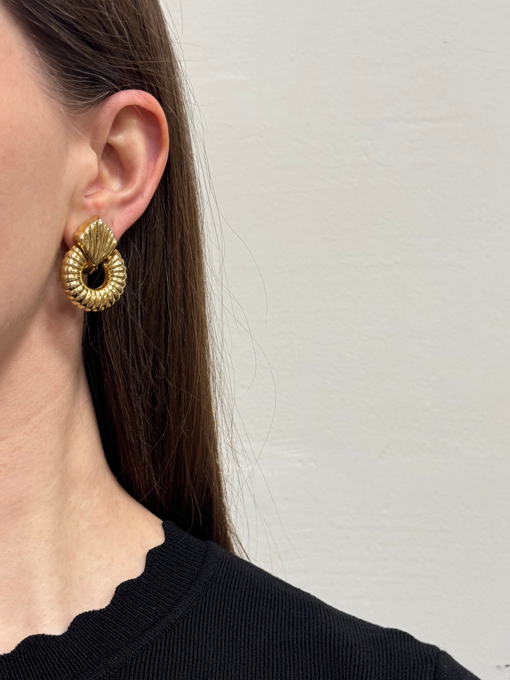 Клипсы в стиле door-knocker