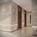 Керамогранит Soft Beige Stone Satin Carving 1200*600*8.5мм Карвинг