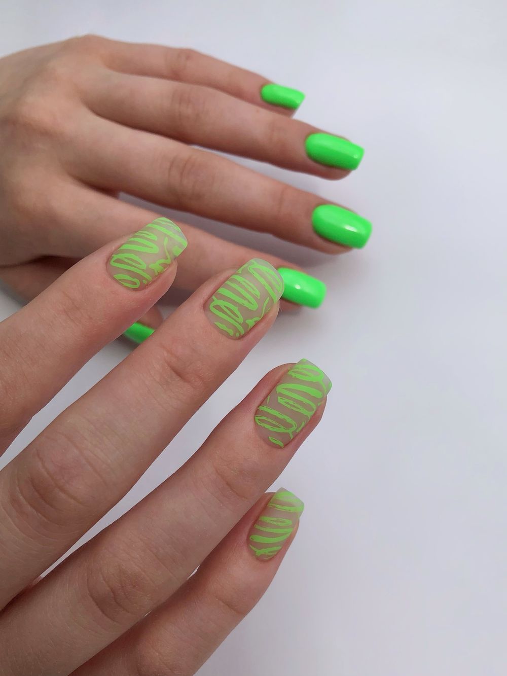 Swanky Stamping Лак для стемпинга S15 неоново-зеленый, 6