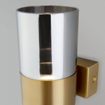 Бра Eurosvet Watford 40021/1 LED латунь/дымчатый