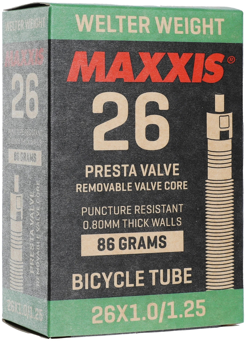 камера велосипедная MAXXIS WELTER WEIGHT 26X1.5/2.5 (40/63-559) 0.8 LFVSEP48 (B-C) wp преста