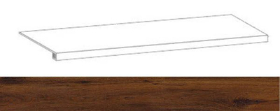 Фронтальная ступень S.WOOD GRADONE 120 WOOD NUT