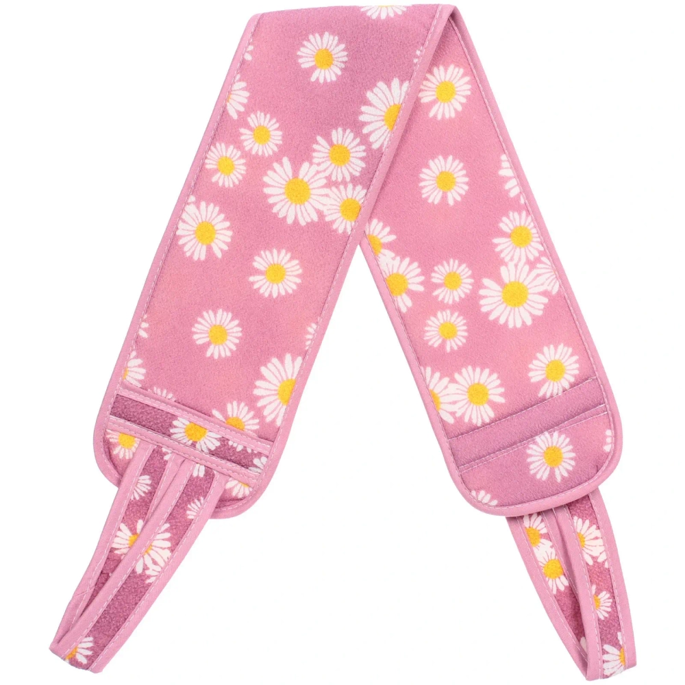 Мочалка для тела «Premium - Toskana», цвет сиреневый, 76*60*9см (ZIP пакет)