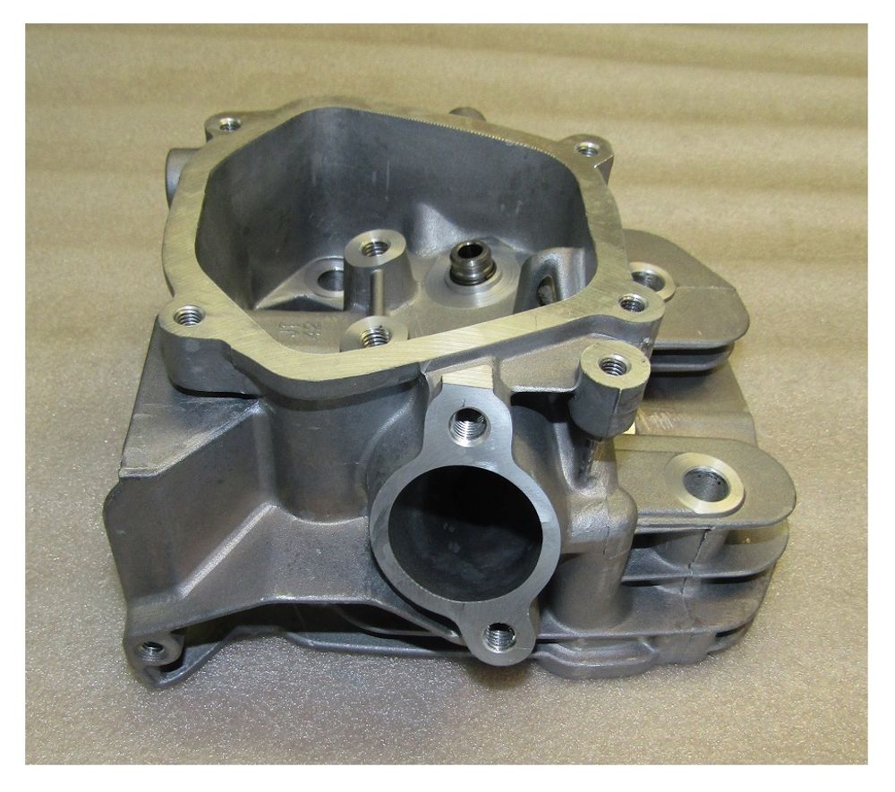 Головка блока цилиндра GX-390 (188F втулки, седла)/Cylinder head, Assy