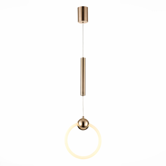 SL1578.203.01 Подвес ST-Luce Золотистый/Золотистый, Белый LED 1*15W 3000K