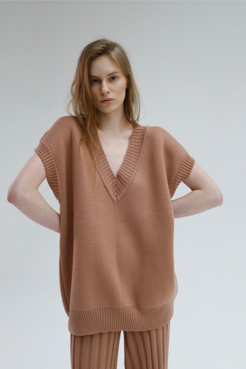 Митенки вязаные, черный