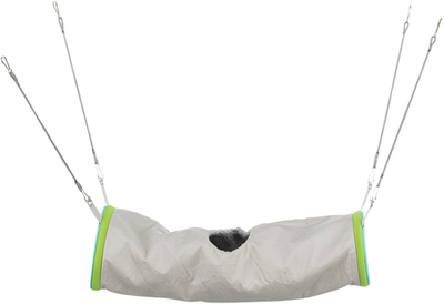 Тоннель для грызунов подвесной, 20х45 см, нейлон/искуственный мех, Trixie